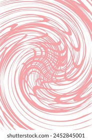 The background image is in pink tones, using shapes to arrange. Composition with gradation used for graphics