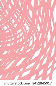 The background image is in pink tones, using shapes to arrange. Composition with gradation used for graphics