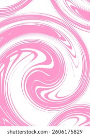The background image is in pink tones, using shapes to arrange. Composition with gradation used for graphics