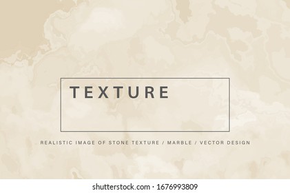 Hintergrund mit dem Bild einer realistischen Steinstruktur. Marmor-Design. Abdeckung 1. Vektorillustration.