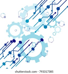 Background image related to vector-based technology.