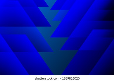 The background image is a row of blue glass panels.