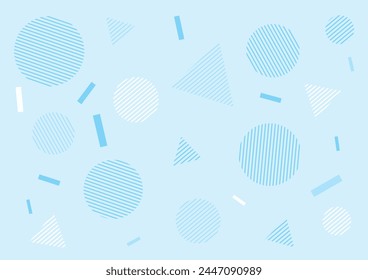 Background image studded with refreshing striped patterns