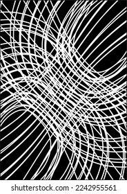 A background image that uses white lines on a black background. cause images to be used in graphics