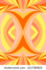 Los tonos de imagen de fondo amarillos y anaranjados utilizan formas que se van a colocar alternativamente hasta que se trata de una imagen.