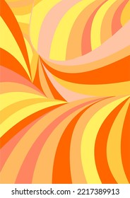 Hintergrundbildtöne von Gelb, Orange, verwenden Sie Formen, die abwechselnd platziert werden, bis es ein Bild ist.