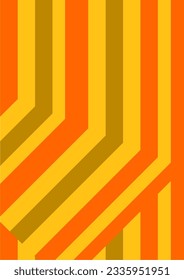 Hintergrundbildtöne von Gelb, Orange, verwenden Sie Formen, die abwechselnd platziert werden, bis es ein Bild ist.