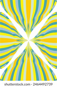 The background image uses blue and yellow colors for decoration.

