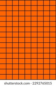 La imagen de fondo utiliza líneas de cuadrícula. sobre el fondo naranja utilizado en gráficos