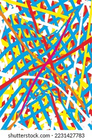 La imagen de fondo utiliza líneas y combinaciones, utiliza una variedad de colores, y se puede utilizar en gráficos.
