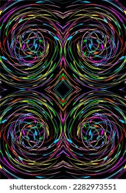 The background image uses lines and combinations, uses a variety of colors, can be used in graphics.