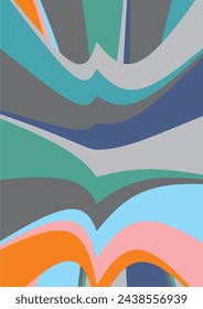 La imagen de fondo utiliza líneas y combinaciones, utiliza una variedad de colores, se puede utilizar en gráficos.