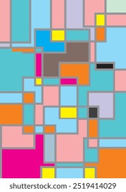 The background image uses lines and combinations, uses a variety of colors, can be used in graphics.