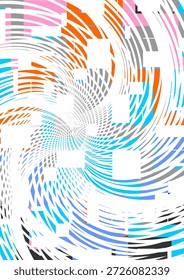 La Imagen de fondo utiliza líneas y combinaciones, utiliza una variedad de colores, se puede utilizar en los gráficos.