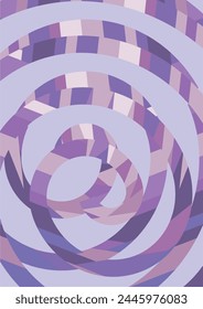 The background image uses lines to create an image in a purple tone, used for graphics.