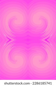 The background image uses pink tones, gradients of colors. used in graphics
