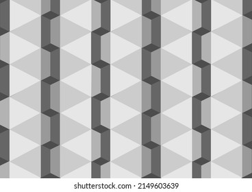 La imagen de fondo utiliza un triángulo. Vamos a organizar la composición para crear una imagen en tonos grises.