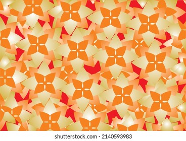 The background image uses a triangular shape, tones, colors, orange, yellow, purple, red.