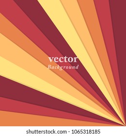 Background image using color gradients in hot tones. And the shadow to the dimension. You can enter your message.