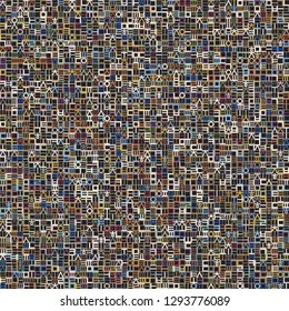 Background image using Korean language(Hangul,Hangeul) alphabet in various colors. Background for fabric, textile, cloth, clothing, shirts, wrapping design. Vector illustration.