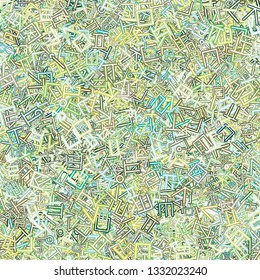 Background image using Korean language(Hangul,Hangeul) alphabet in various colors. Background for fabric, textile, cloth, clothing, shirts, wrapping design. Vector illustration.