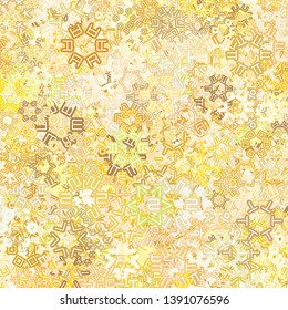Background image using Korean language(Hangul,Hangeul) alphabet in various colors. Repeated arrangement of characters of various sizes and angles. Background for fabric, textile, wrapping design.