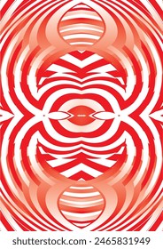 The background image is white and red, alternating colors to create an image.

