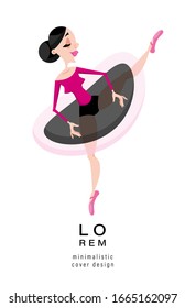 Background with the image of a woman. Suitable for magazine cover, outdoor print, ads and decoration in the beauty industry. Vector illustration.