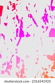 Imágenes de fondo, rotas y dispersas y gradientes, utilizadas en gráficos.