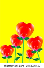 background images, flowers arranged to create images used in graphics