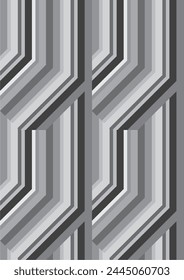 Background images with gray tones are placed alternately. used for graphics