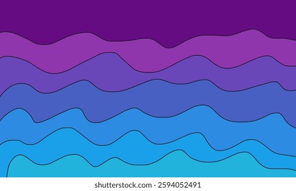 background images in order of various shades of blue from light to dark