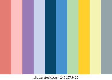 The background includes various pastel colors and pastel tones.