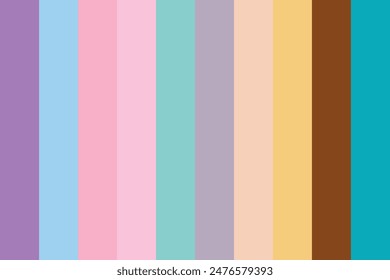 The background includes various pastel colors and pastel tones.