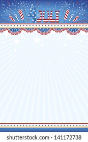 Background for independence day USA
