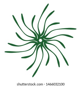 Background of Indonesian batik vector