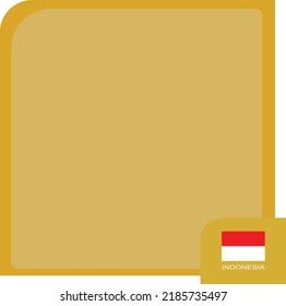 Background for Indonesian flag covers and reports
