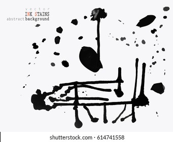 background with ink stains. ink splattered.  abstract background 