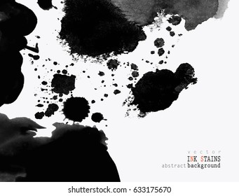 background with ink stains. ink splattered. abstract background