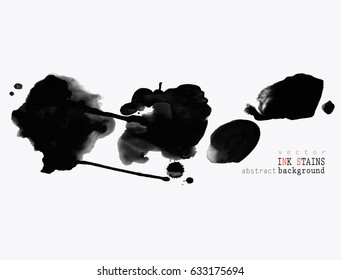 background with ink stains. ink splattered. abstract background