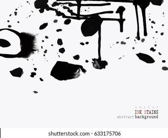 background with ink stains. ink splattered. abstract background