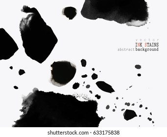 background with ink stains. ink splattered. abstract background