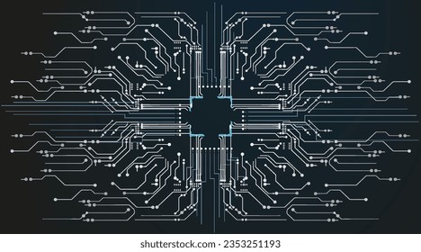 fondo Sistema inteligente de administración del hogar. El concepto de un sistema de seguridad para el hogar inteligente Tecnología Smart Home El edificio consta de números y está conectado por iconos de dispositivos inteligentes domésticos