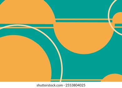 background with interesting and minimalist geometric pattern