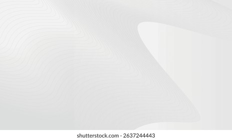 Background iregular waves solid  and gradient gray palette