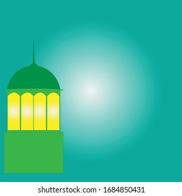 background islamic design logo vector