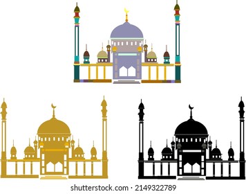 Background islamic ramadan there mosque.Good for background ramadan sislamic.