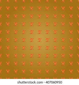 Background with Islamic Seamless Pattern. Muslim Background for presentation, flyer or brochure. Holiday Ramadan Greeting Card Background. Vector illustration