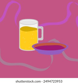 background isograph abstract vector old style  