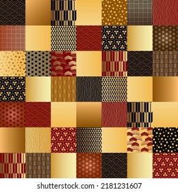 background of Japanese traditional pattern
